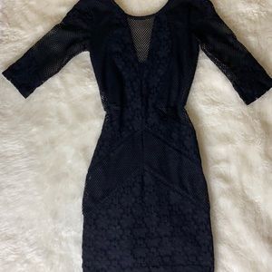 Black Mini Dress by TopShop